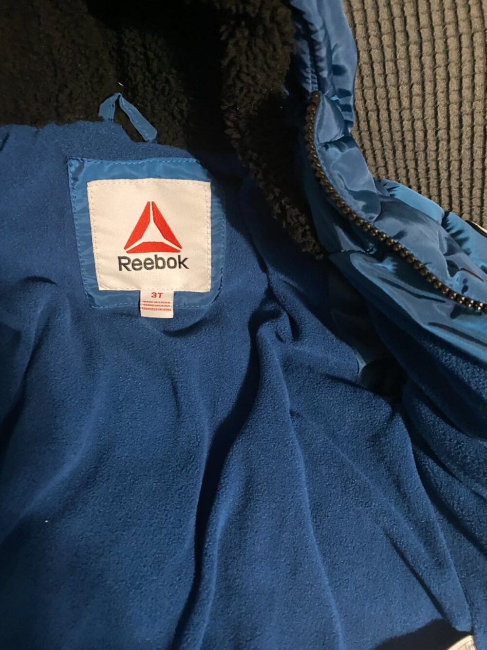 Toddler Reebok Puffer Jacket - Picture 2 of 3